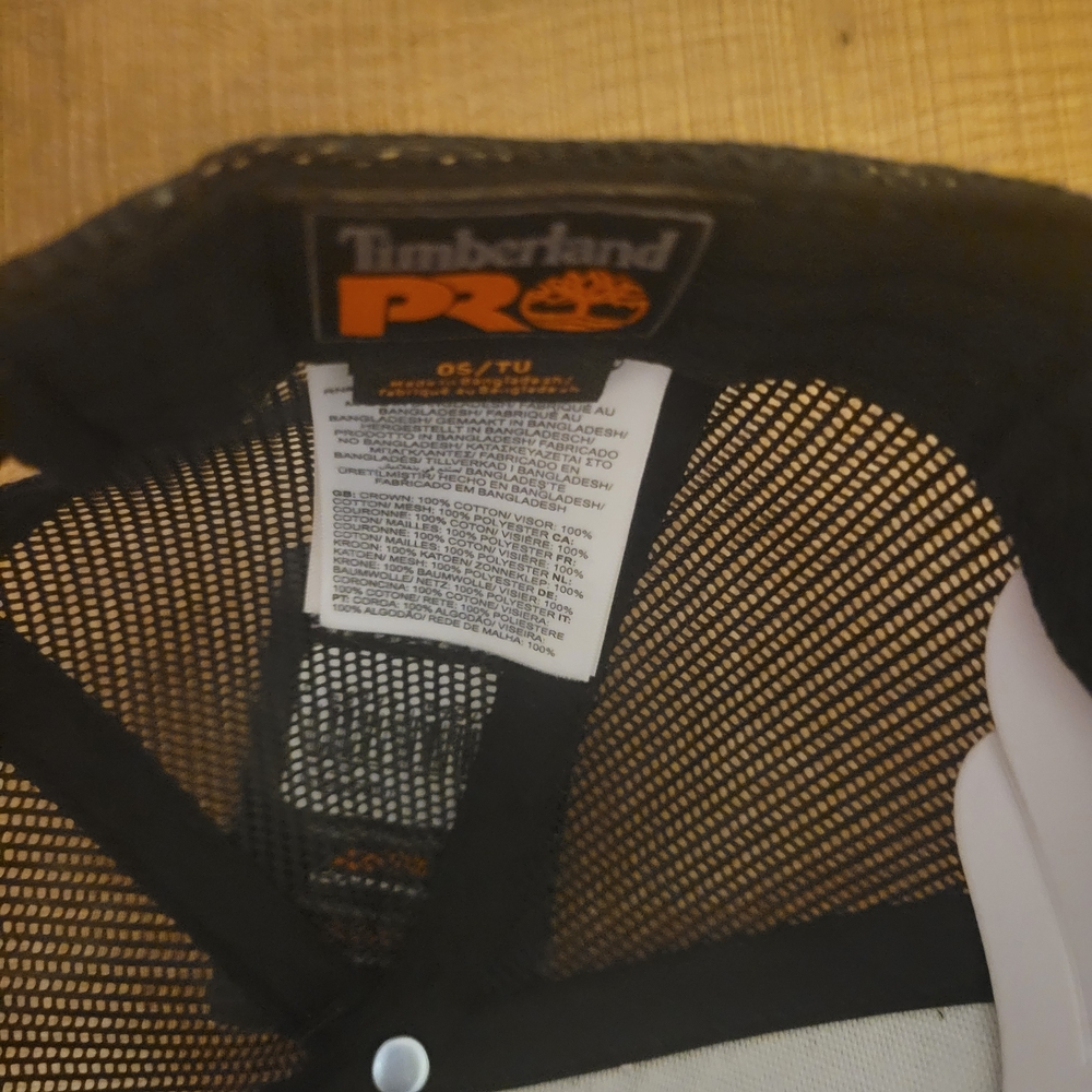 Timberland PRO Gray Hat with Orange Logo and Sunglasses - Picture 7 of 7